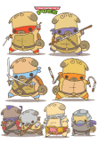 maglietta Teenage Mutant Ninja PUGS