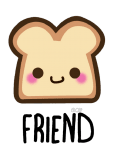 maglietta Felpa Best Friend//Bread