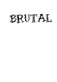 maglietta i'm new in this app and i try to go up with my new brand 'BRUTAL'