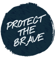 maglietta Protect the brave