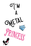 maglietta Metal Princess