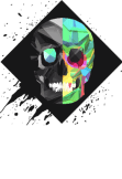 maglietta skull