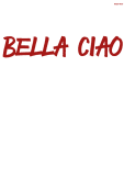 maglietta Bella•Ciao