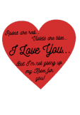 maglietta Valentine's Messages 