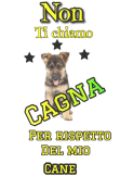 maglietta Cagne not cani