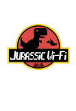 maglietta Jurassic Wi-Fi