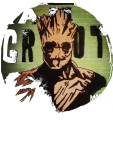 maglietta marvel Groot