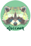 maglietta Raccoon