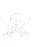 maglietta Pirati - Fratelli della costa 