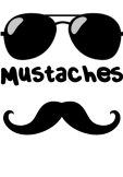 maglietta Mustaches