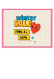 maglietta WINTER SALE -40%