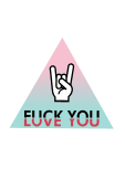 maglietta Fuck/Love you t-shirt