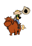 maglietta Un piccolo cowboy sulla maglietta del tuo bimbo