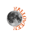 maglietta Luna di Halloween