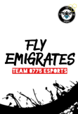 maglietta team 0775 esports fly emigrates by xid