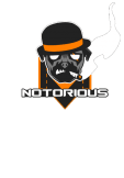 maglietta Notorious Smoking Pug