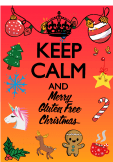 maglietta merry Gluten free christmas