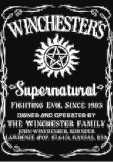maglietta Winchesters