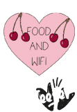 maglietta T-shirt WiFi & Food 