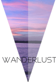 maglietta wanderlust