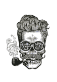 maglietta Summer Skull 