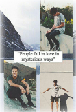 maglietta 'People fall in love...' Cameron Dallas