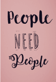 maglietta COVER PEOPLE NEED PEOPLE