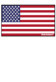 maglietta Irreverent Collection: Bandiera USA con smile