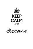 maglietta keep calm and DIOC^NE