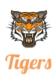 maglietta College T-shirt: Tigers