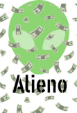 maglietta alieno con soldi