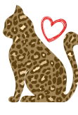 maglietta Cheeta love