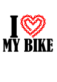 maglietta i love my bike