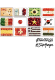 maglietta food flags