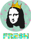 maglietta Mona Lisa t-shirt