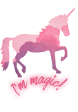 maglietta Pink unicorn 