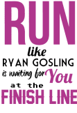 maglietta RUN - Ryan Gosling 