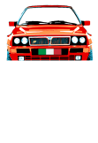 maglietta Lancia Delta HF Integrale