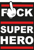 maglietta f*uck super hero