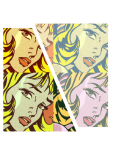 maglietta pop art