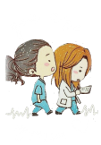 maglietta Meredith e Cristina