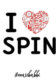 maglietta I love Spin