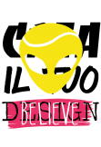 maglietta Believe - tennis alien