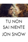 maglietta Jon Snow