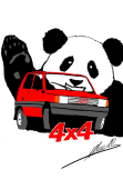 maglietta panda4x4