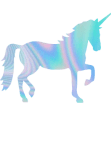 maglietta holographic unicorn