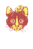 maglietta FLOWER CAT