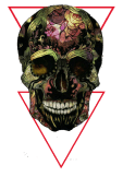 maglietta skulltriangle