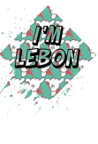 maglietta i'm lebon