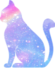 maglietta Pastel galaxy cat ??